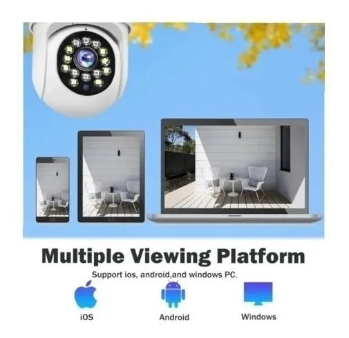 Cámara IP WiFi HD Impermeable con Infrarrojo