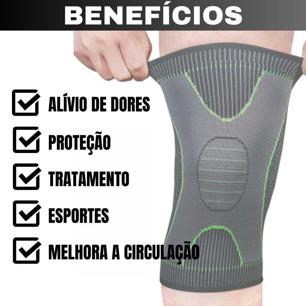 🛡️ Kit 02 Rodilleras Compresión Lezenza - Soporte Terapéutico