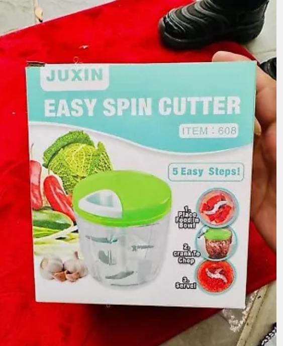 🔪 Picadora Mezcladora Manual Lezenza - 5 Cuchillas Profesionales