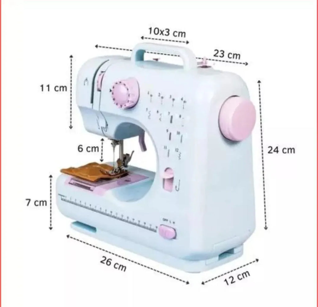 🧵 Máquina de Coser 12 Puntadas Oryx Lezenza - Color Lila