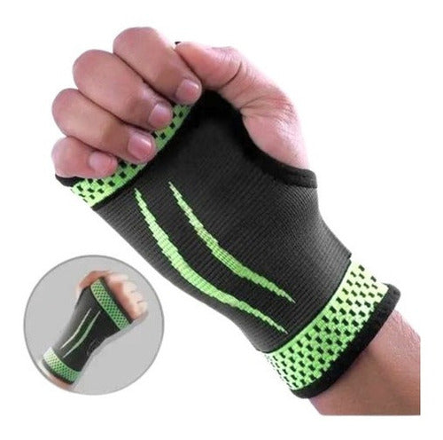 🏐 Pack 2 Muñequeras Elasticadas Hisport Lezenza - Tecnología Antimicrobiana