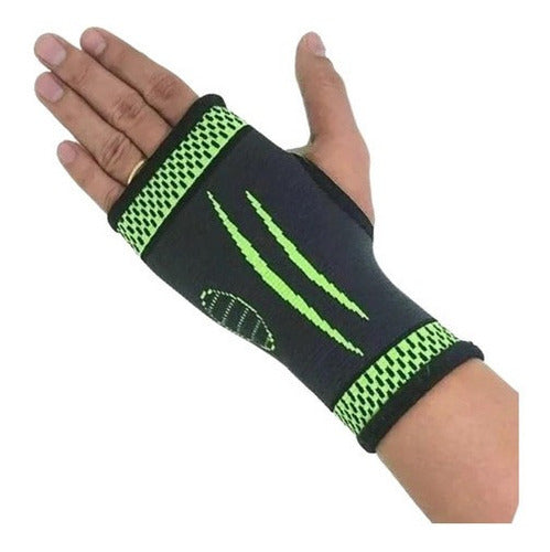 🏐 Pack 2 Muñequeras Elasticadas Hisport Lezenza - Tecnología Antimicrobiana