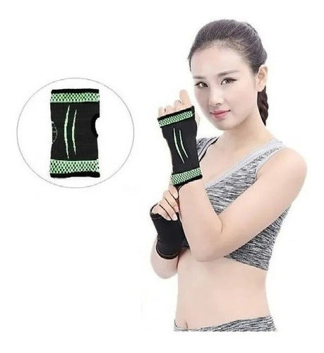 🏐 Pack 2 Muñequeras Elasticadas Hisport Lezenza - Tecnología Antimicrobiana