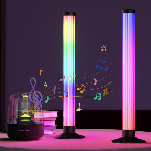 💡 Barra de Luz RGB LED 32cm Lezenza - Control Bluetooth