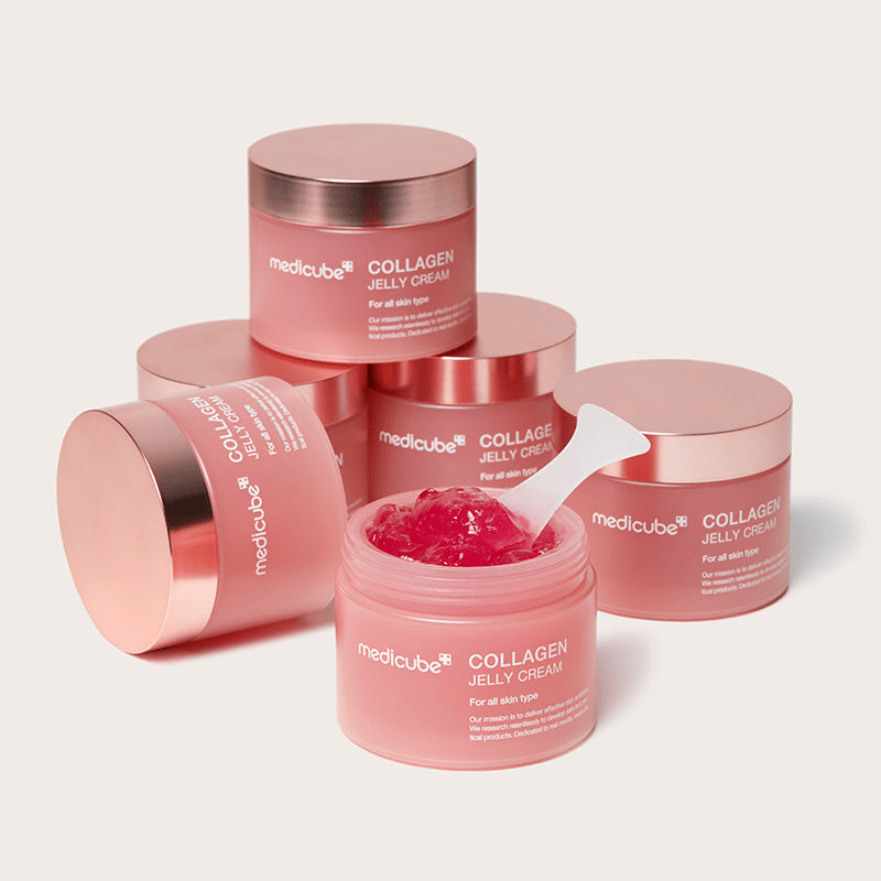 Medicube PDRN Pink Collagen Jelly Cream ¡Transforma Tu Piel en  Menos de 2 Semanas! 🔥
