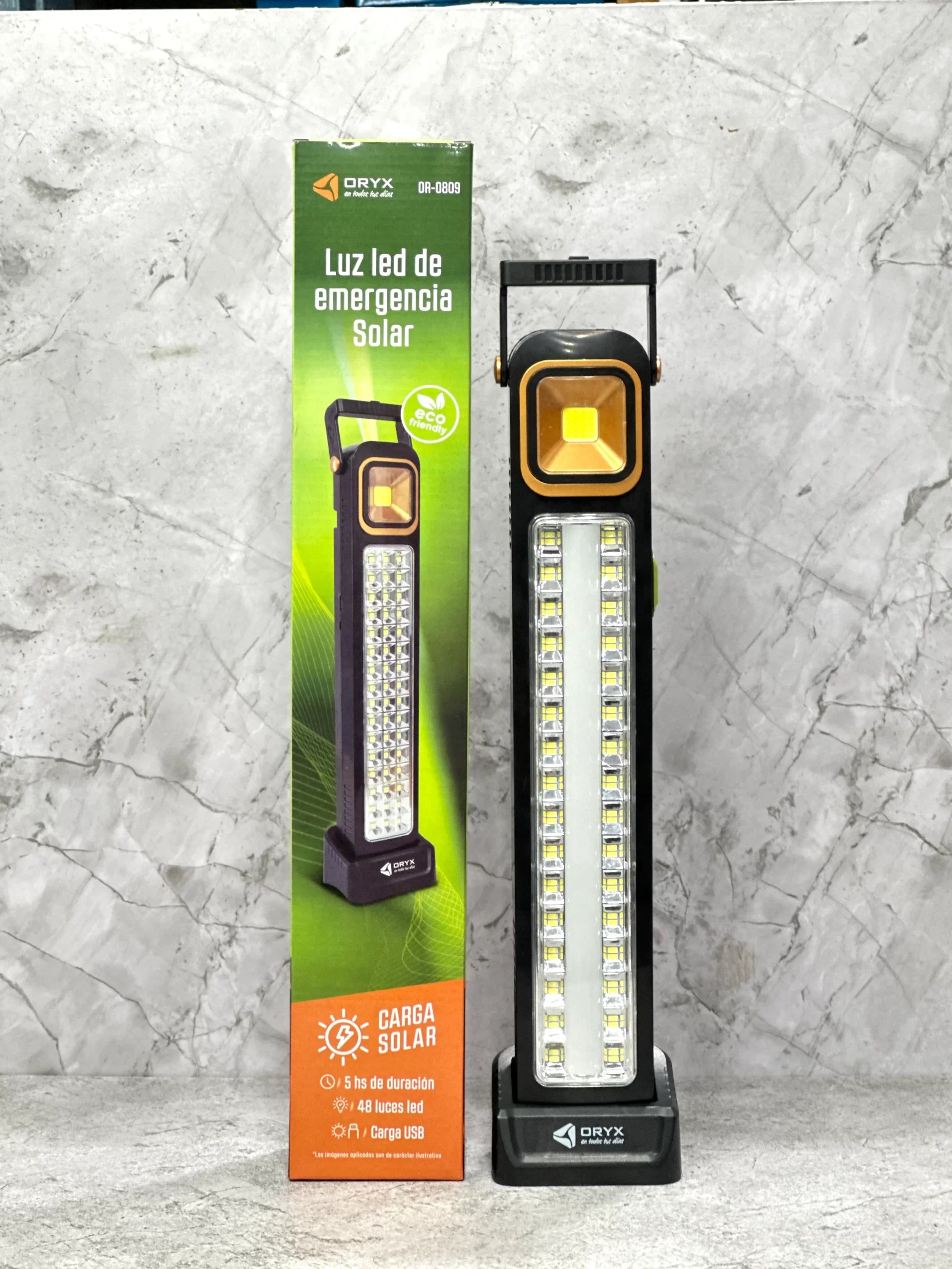 Luz de Emergencia Recargable 48 LEDs
