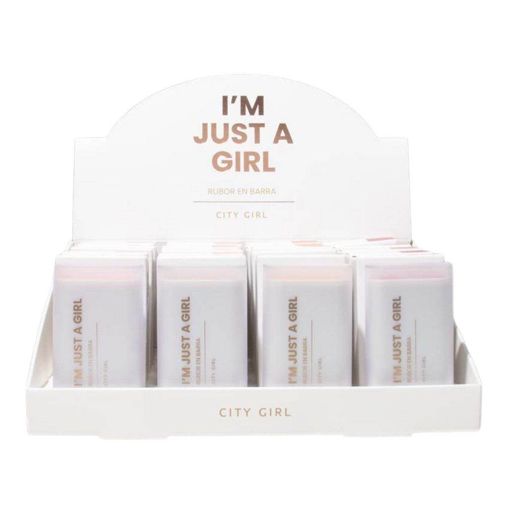 RUBOR EN BARRA – CAJA COMPLETA 24 U – CITY GIRL