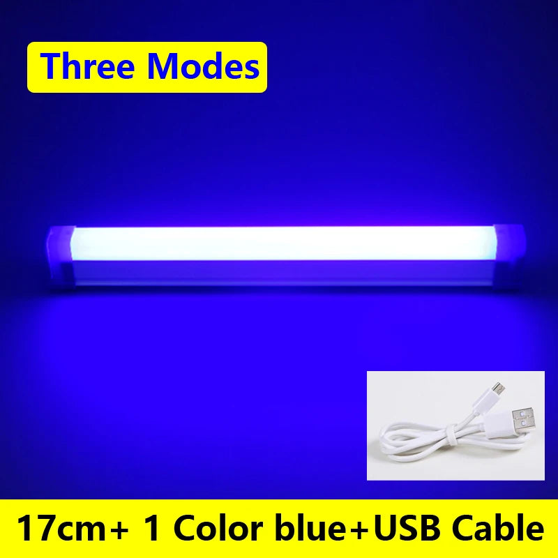 Portable Led Stick Light RGB Stick Light Colorful Atmosphere Night Lights Stick USB Selfie Lamp Live Beauty Photography Lighting